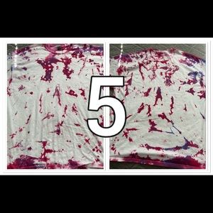 Hand dyed Tie Dye T Shirt 2XL